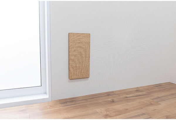 サンコー 吸着 壁に貼れる猫のつめとぎ 麻 45×22cm 厚み15cm 爪とぎ つめとぎ お手入れ 猫 ねこ 猫用 壁 角 貼れる はがせる