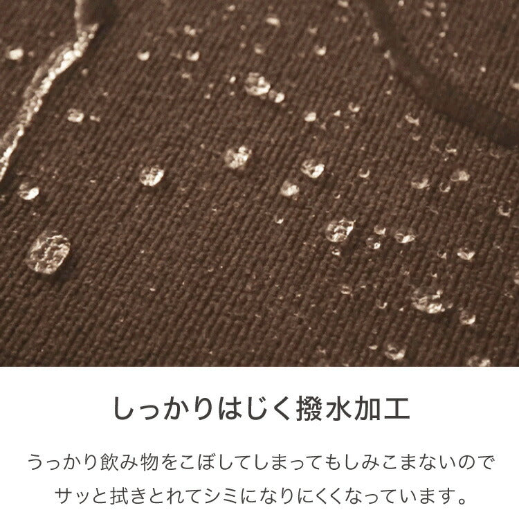 サンコー おくだけ吸着 日本製 床保護マット 60×120cm 厚さ4mm 撥水 はっ水 マット ロングマット カットできる 床暖房可 消臭 ペット用 犬 猫 いぬ ねこ