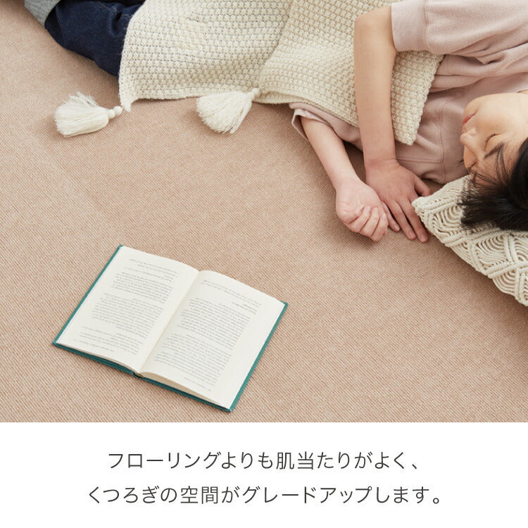 サンコー おくだけ吸着 日本製 床保護マット 60×120cm 厚さ4mm 撥水 はっ水 マット ロングマット カットできる 床暖房可 消臭 ペット用 犬 猫 いぬ ねこ