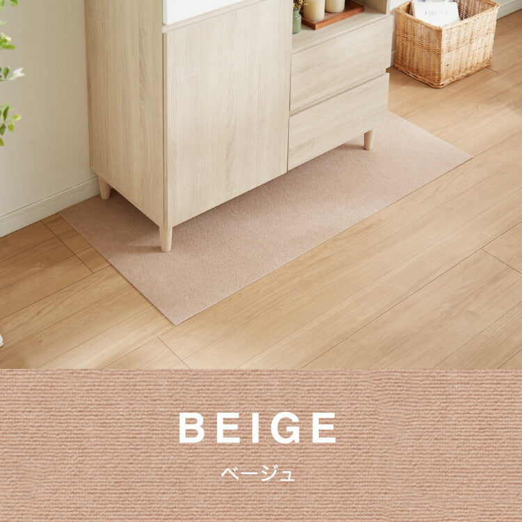 サンコー おくだけ吸着 日本製 床保護マット 60×120cm 厚さ4mm 撥水 はっ水 マット ロングマット カットできる 床暖房可 消臭 ペット用 犬 猫 いぬ ねこ