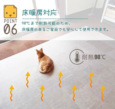 マット 12枚入 45×45cm 1.5畳 滑り止めマット タイルマット 抗菌 防臭 吸着タイルマット ペット用 ペットマット 厚さ4mm フロアマット ジョイントマット 防音