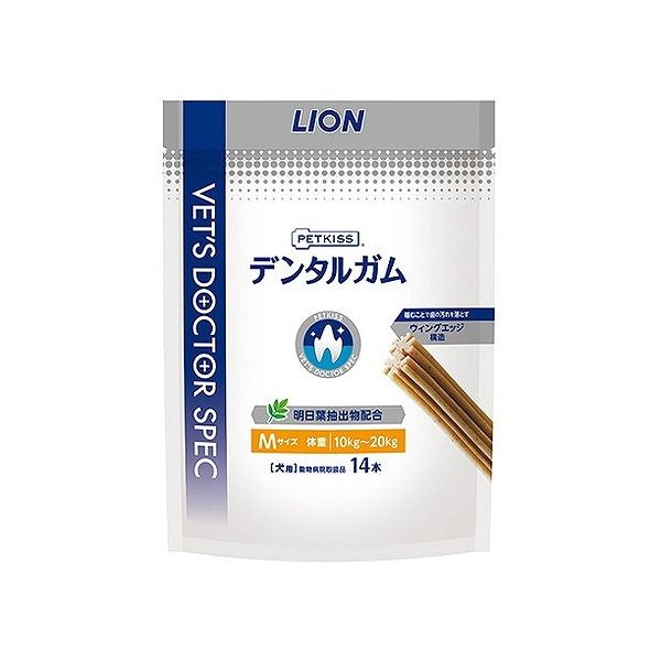 ライオン商事 PETKISS ベッツドクタースペック デンタルガム M 犬用 14本