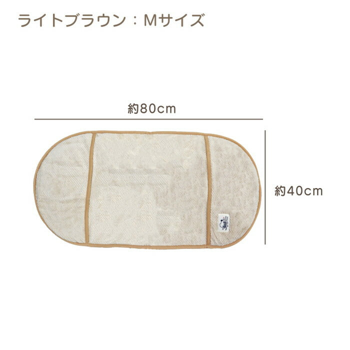 国泰ジャパン 吸水ペットタオルライトブラウンM