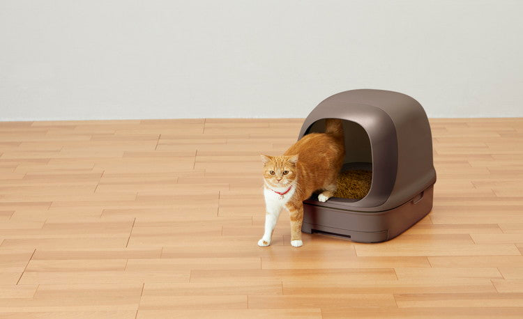 エステー ニャンとも清潔トイレ ドームタイプ ブラウン 猫トイレ 猫用トイレ システムトイレ 猫用システムトイレ ニャンとも にゃんとも