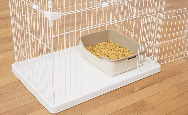 エステー ニャンとも清潔トイレ シンプルタイプ ライトベージュ 猫トイレ 猫用トイレ システムトイレ 猫用システムトイレ ニャンとも にゃんとも
