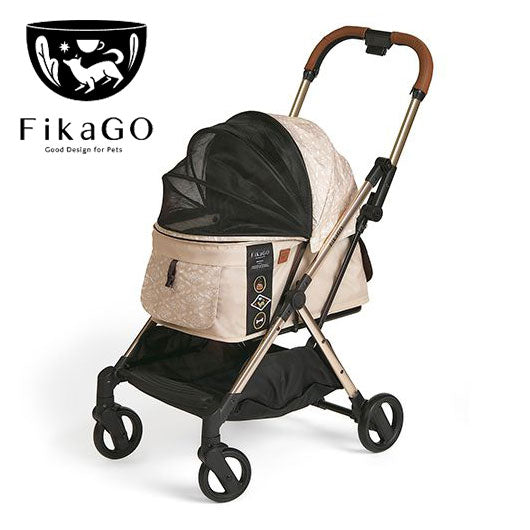 compet FikaGO フィカゴー FREE TO GO プレミアムエディション セントルシア ペットカート 折りたたみ コンパクト ペット用 カート キャリー バギー 犬用 猫用 フリートゥーゴー コンビ コムペット