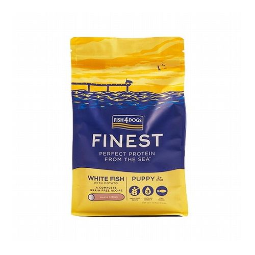 フィッシュフォードッグ ファイネスト サーモン パピー 小粒 1.5kg FISH4DOGS ドッグフード フード 食品 ペットフード