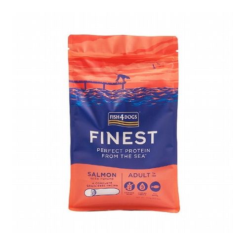 フィッシュフォードッグ ファイネスト サーモン大粒 1.5kg FISH4DOGS ドッグフード フード 食品 ペットフード