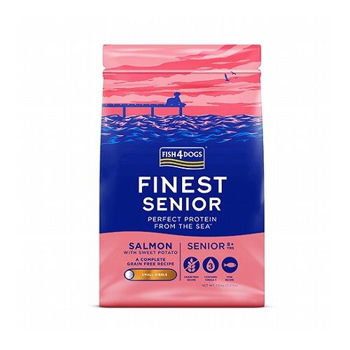 フィッシュフォードッグ ファイネスト サーモン シニア小粒 1.5kg FISH4DOGS ドッグフード フード 食品 ペットフード