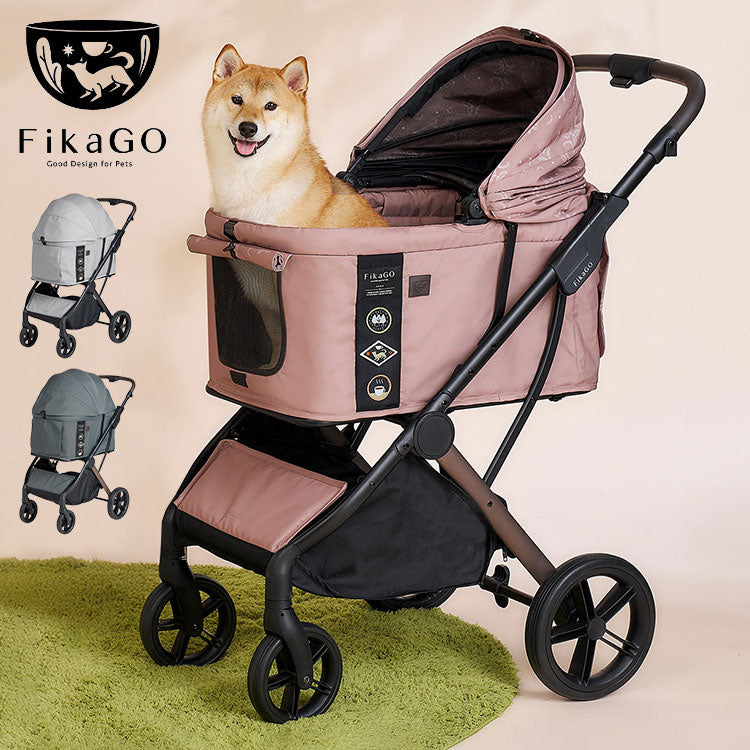 compet FikaGO フィカゴー AGILE 2 アジャイル2 ペットカート 大型 耐荷重30kg 折りたたみ 折り畳み 洗濯可 洗える コンパクト ペット用 カート キャリー バギー 犬用 猫用 コンビ コムペット