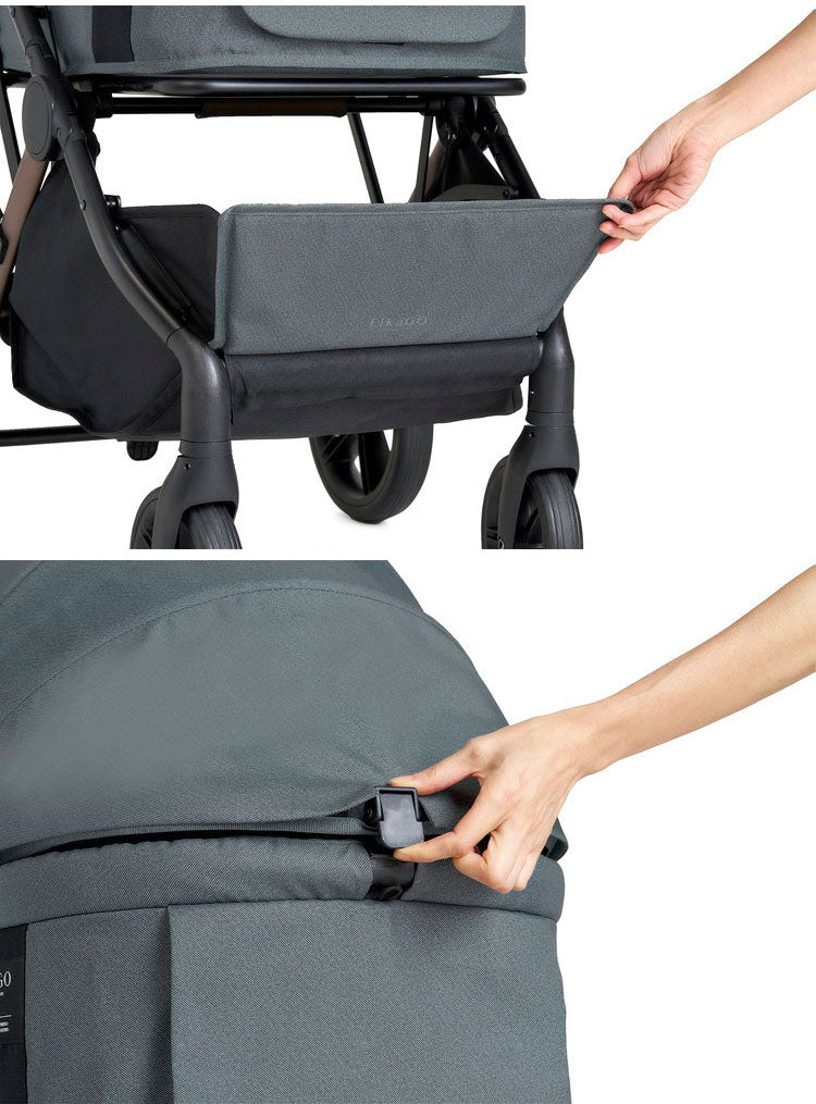compet FikaGO フィカゴー AGILE 2 アジャイル2 ペットカート 大型 耐荷重30kg 折りたたみ 折り畳み 洗濯可 洗える コンパクト ペット用 カート キャリー バギー 犬用 猫用 コンビ コムペット