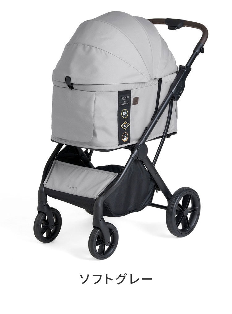 compet FikaGO フィカゴー AGILE 2 アジャイル2 ペットカート 大型 耐荷重30kg 折りたたみ 折り畳み 洗濯可 洗える コンパクト ペット用 カート キャリー バギー 犬用 猫用 コンビ コムペット