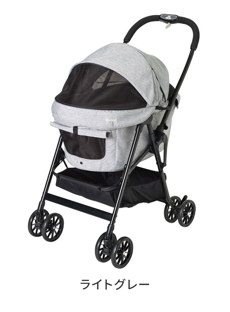 compet miliclan lite ミリクランライト ペットカート 折りたたみ 自立式 洗える 洗濯可 コンパクト 軽量 ペット用 カート キャリー バギー 犬用 猫用 コンビ コムペット