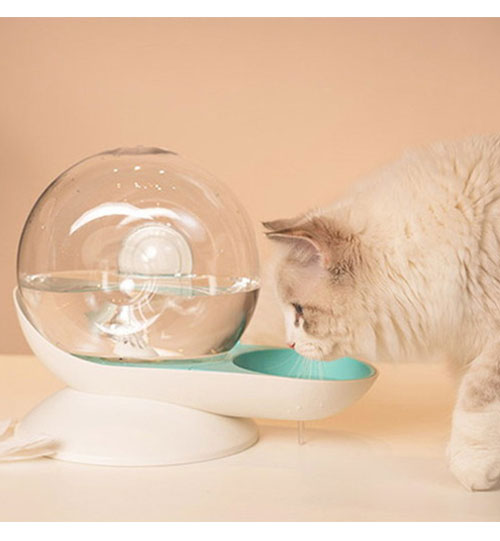 M-PETS エムペッツ カタツムリペット 給水器 犬用 猫用 自動給水器 水飲み 水やり 電源不要 非電源 ウォーターボウル ペット用