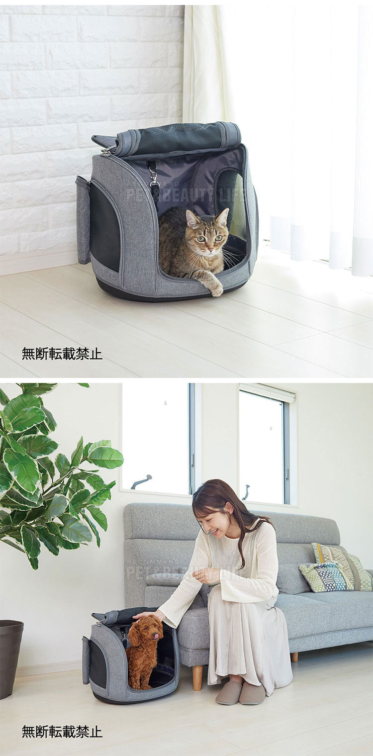 OPPO オッポ muna ミュナ BC キャリーバッグ リュック カート キャリー 4way 犬用 小型犬用 猫用 撥水 防水 ドライブ 旅行 お出かけ 通院 避難所 防災