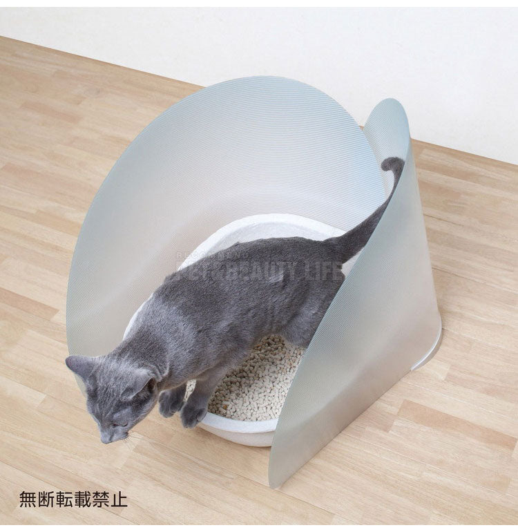 OPPO オッポ ToiletScreen トイレスクリーン トイレ隠し 囲い 飛び散り防止 飛散防止 トイレ ネコトイレ 掃除
