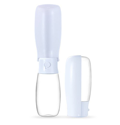 ペティファーム 折りたたみポータブルウォーターボトル 500ml 水飲み 給水器 携帯 水やり 水筒 おでかけ 散歩 コンパクト 小型 持ち運び Petifam