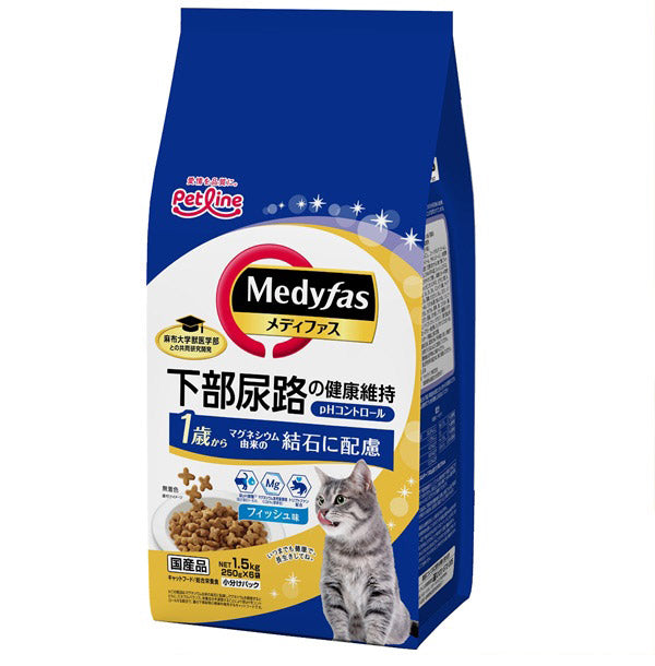 ペットライン メディファス 1歳から フィッシュ味 1.5kg (250g×6)