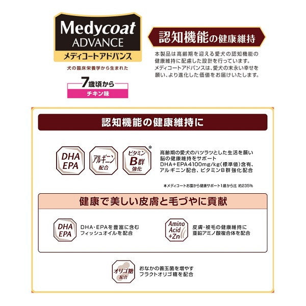 ペットライン メディコートアドバンス 認知機能の健康維持 7歳頃から 2.25kg