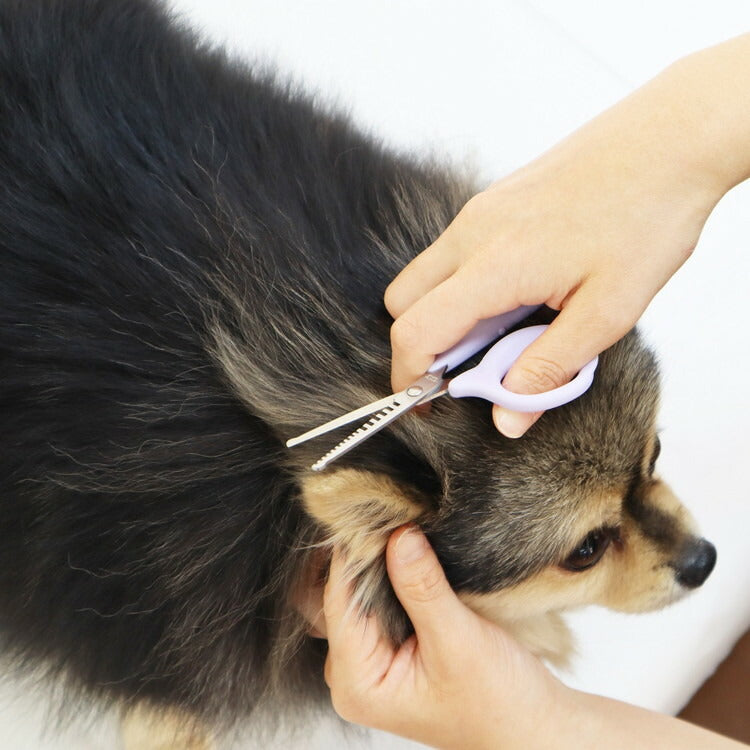 ペッツルート デリケート整毛スキバサミ