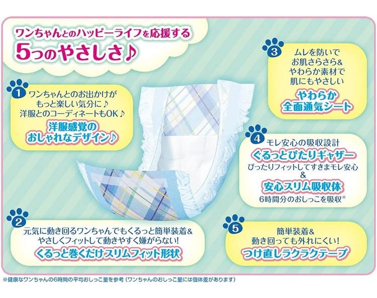 ユニチャーム マナーウェア 男の子用 Mサイズ 42枚x1 小型犬用 中型犬用 犬用おむつ マナーおむつ ペット用