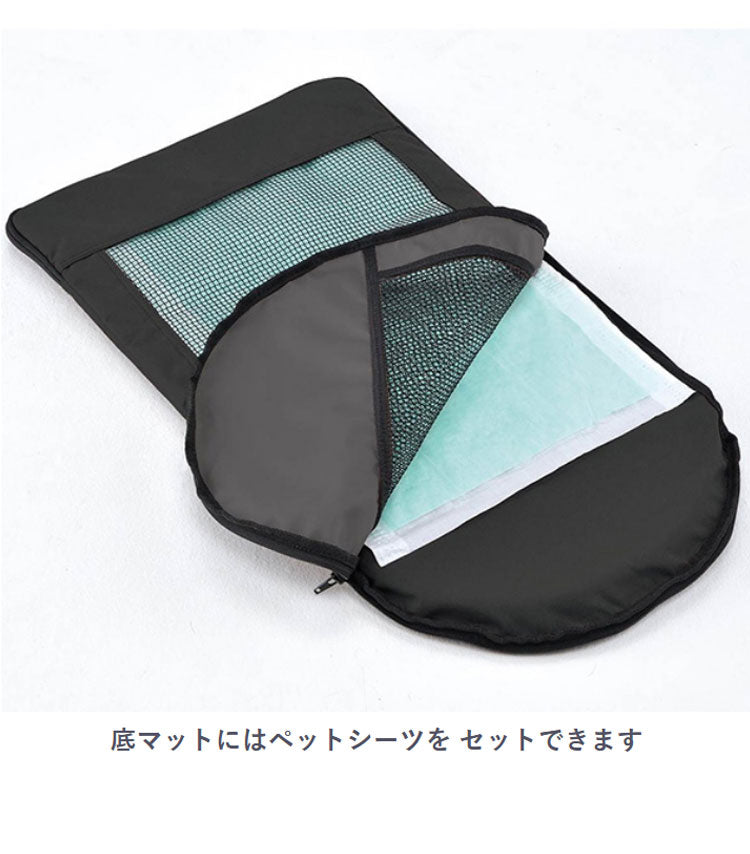 ボンビアルコン ペット用 バギー 折りたたみ スロープ付 耐荷重30kg ペットカート カート キャリー ペットバギー DECAプログレ デニム 大きい コンパクト 犬用 小型犬 中型犬 多頭飼い