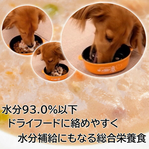 【12個セット】 ドギーマン 13歳から用 わんちゃんの国産牛乳スープごはん ビーフと緑黄色野菜入り 80g x12