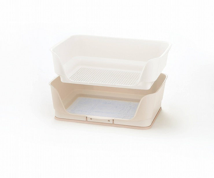 リッチェル お掃除簡単ステップ壁付トイレ レギュラー アイボリー