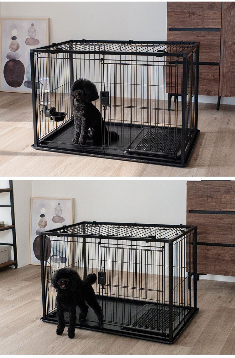 リッチェル 犬用 サークル ケージ 屋根面付き 90×60cm 高さ60cm シンプル インテリアペットサークル 90-60 小型 犬用サークル ゲージ ペットケージ ハウス 屋根 屋根あり 小型犬 犬 ペット用
