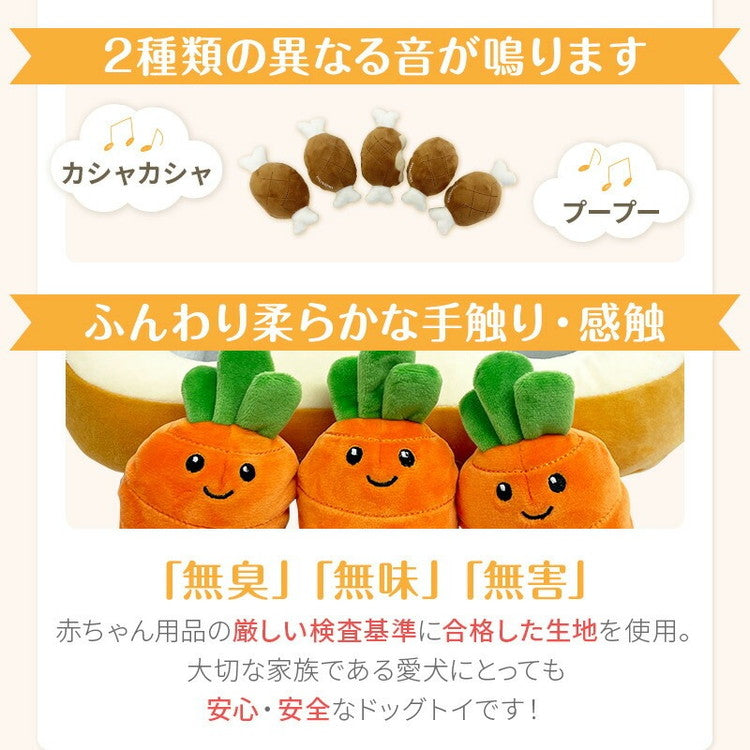 wanyanya ノーズワーク わんパクっ! にんじん畑