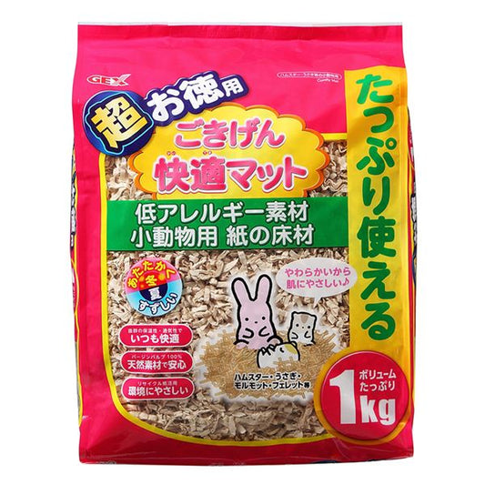 ジェックス ごきげん快適マット 超お徳用 1kg 【ペット用品】 (代引不可)