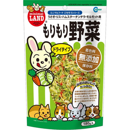 （まとめ） もりもり野菜 180g （ペット用品） 【×5セット】 (代引不可)