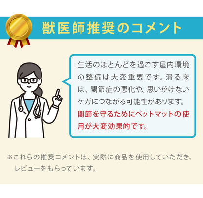 SankoPet 日本製 ペット用 マット タイルマット 36枚入 撥水 はっ水 滑り止め すべり止め ズレない 洗える 洗濯可 床暖 床暖房対応 国産 撥水マット 犬用 猫用 犬 猫 サンコーペット