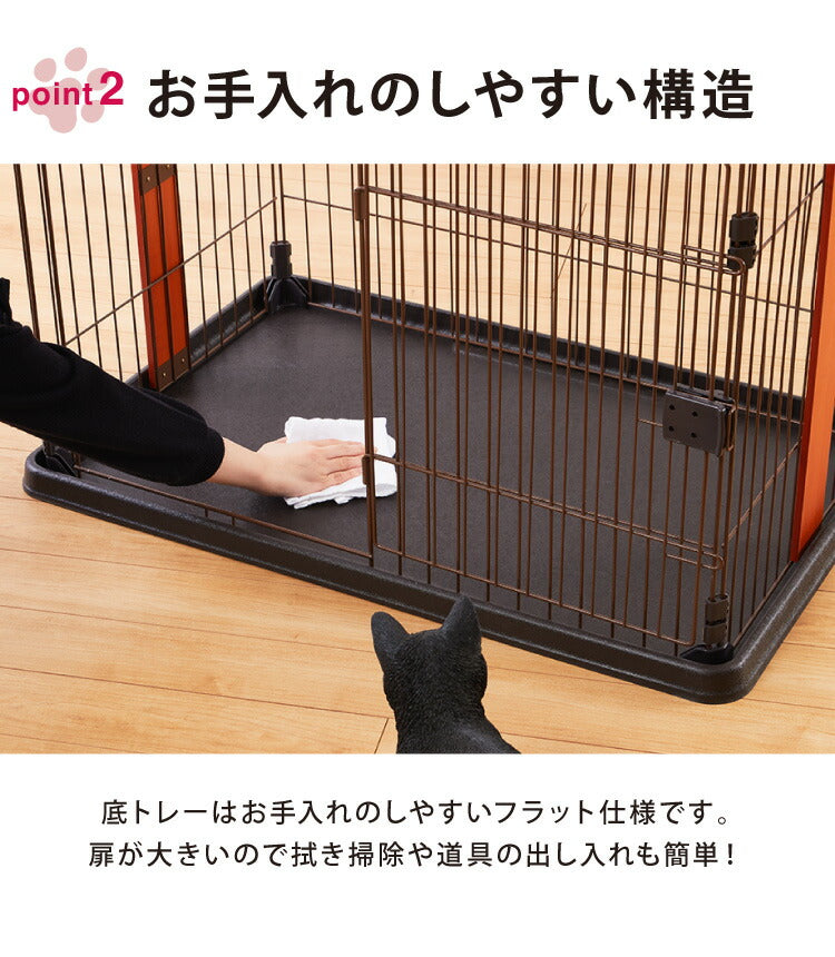 猫 ケージ キャットケージ 3段 木製 木目調 大型 組立簡単 猫用品 ペット用品 インテリア ナチュラル サークル 猫ケージ キャットハウス ペット ハウス ハンモック ねこ 脱走防止 多頭飼い