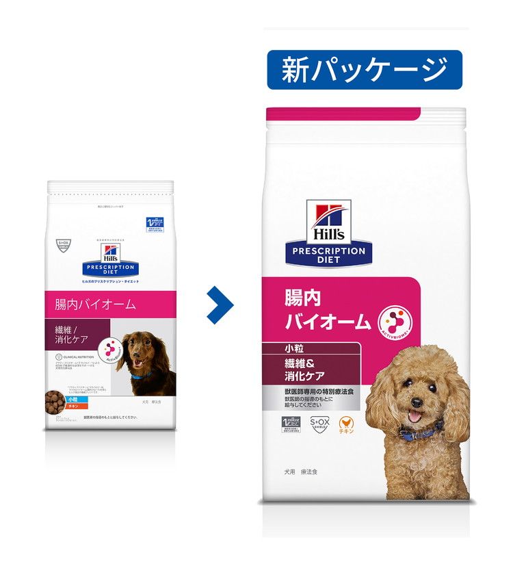 ヒルズ 療法食 犬 犬用 腸内バイオーム小粒 チキン 3kg プリスクリプション 食事療法食 サイエンスダイエット