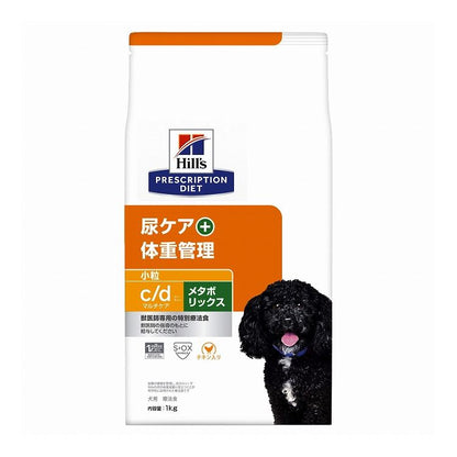 ヒルズ 療法食 犬 犬用 c/dマルチケア+メタボリックス小粒 チキン 1kg プリスクリプション 食事療法食 サイエンスダイエット