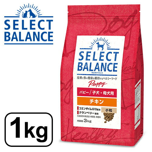 セレクトバランス パピー チキン 小粒 子犬・母犬用 1kg SELECT BALANCE ドライフード ドライ ドッグフード 主食