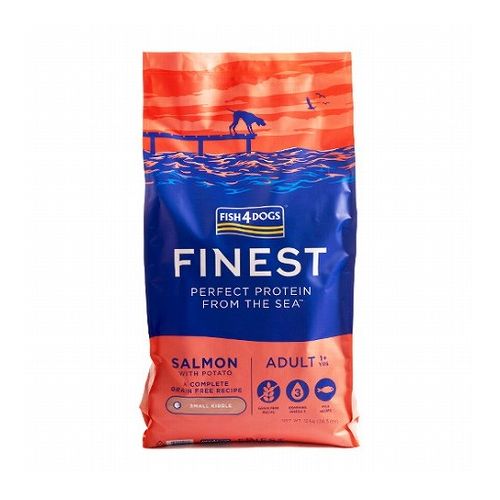 フィッシュフォードッグ ファイネスト サーモン小粒 12kg FISH4DOGS ドッグフード フード 食品 ペットフード