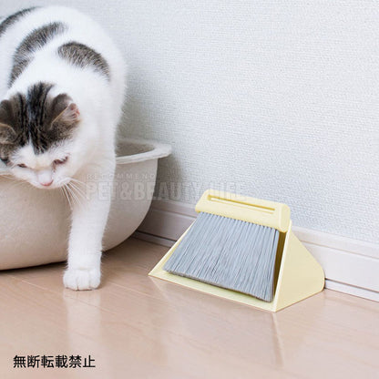 OPPO オッポ okichiri オキチリ 小型 コンパクト ほうき 箒 チリトリ トイレ 猫砂 毛 抜け毛 掃除用品 お掃除グッズ 猫用 犬用 ペット