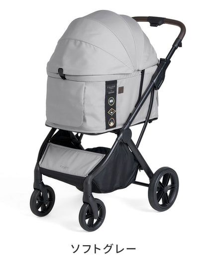 compet FikaGO フィカゴー AGILE 2 アジャイル2 ペットカート 大型 耐荷重30kg 折りたたみ 折り畳み 洗濯可 洗える コンパクト ペット用 カート キャリー バギー 犬用 猫用 コンビ コムペット