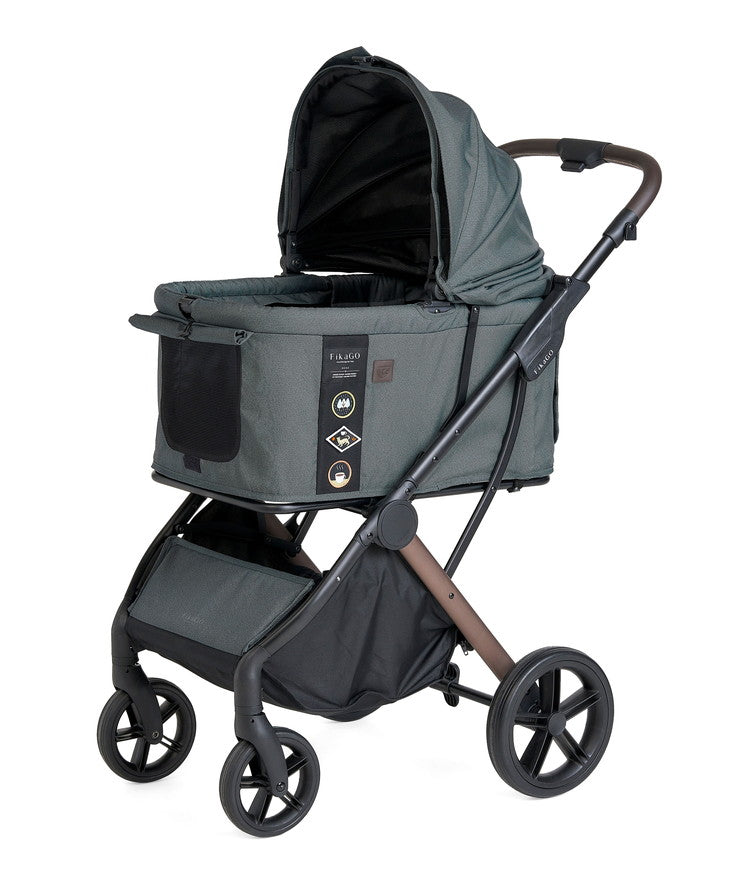 compet FikaGO フィカゴー AGILE 2 アジャイル2 ペットカート 大型 耐荷重30kg 折りたたみ 折り畳み 洗濯可 洗える コンパクト ペット用 カート キャリー バギー 犬用 猫用 コンビ コムペット