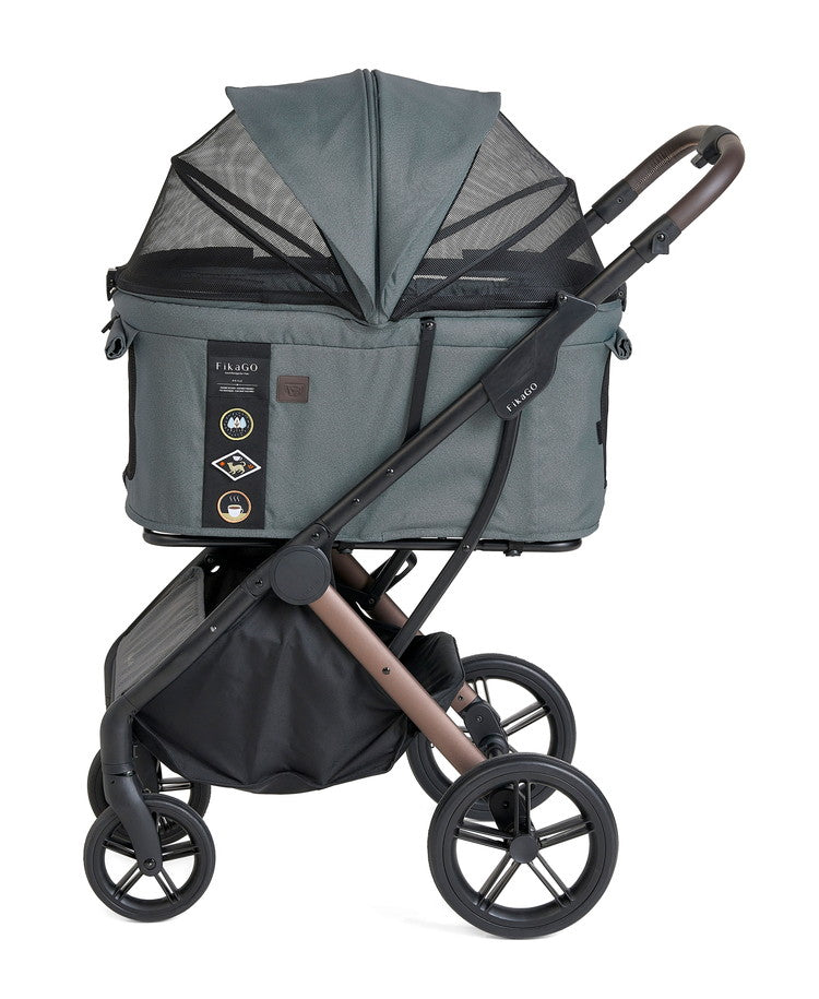 compet FikaGO フィカゴー AGILE 2 アジャイル2 ペットカート 大型 耐荷重30kg 折りたたみ 折り畳み 洗濯可 洗える コンパクト ペット用 カート キャリー バギー 犬用 猫用 コンビ コムペット