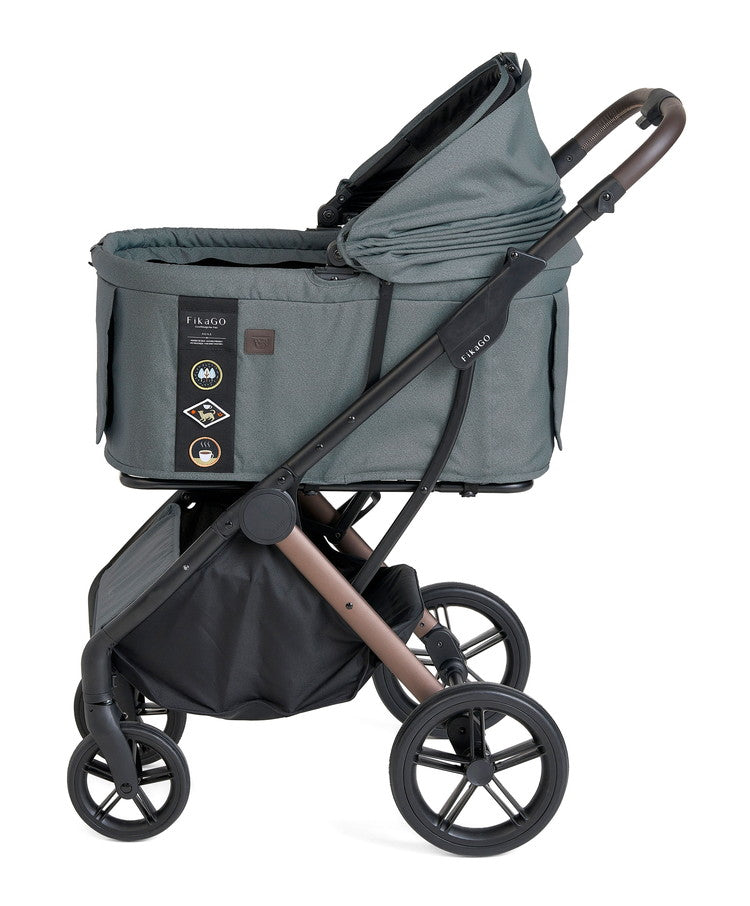 compet FikaGO フィカゴー AGILE 2 アジャイル2 ペットカート 大型 耐荷重30kg 折りたたみ 折り畳み 洗濯可 洗える コンパクト ペット用 カート キャリー バギー 犬用 猫用 コンビ コムペット