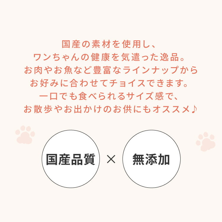 【10個セット】 犬用 おやつ 食べ切りサイズ 無添加 お肉 お魚 日本製 国産 犬用おやつ ご飯 ご褒美 トリーツ トッピング 素材系 肉 魚 mimipets オリジナル 犬 小型犬 室内犬
