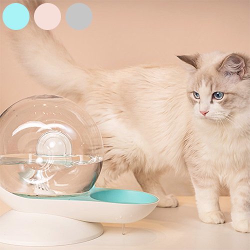 M-PETS エムペッツ カタツムリペット 給水器 犬用 猫用 自動給水器 水飲み 水やり 電源不要 非電源 ウォーターボウル ペット用