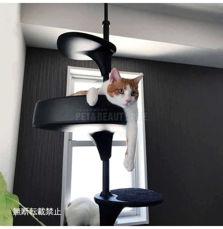 OPPO オッポ キャットフォレスト CatForest 2 キャットタワー 猫タワー スリム 突っ張り キャットツリー 多頭飼い