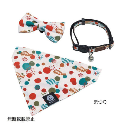 TUNAGO ツナゴ ENVY エンビ― キャットカラー 首輪 バンダナ リボン セット Cat Collar Set 猫用 ねこ用