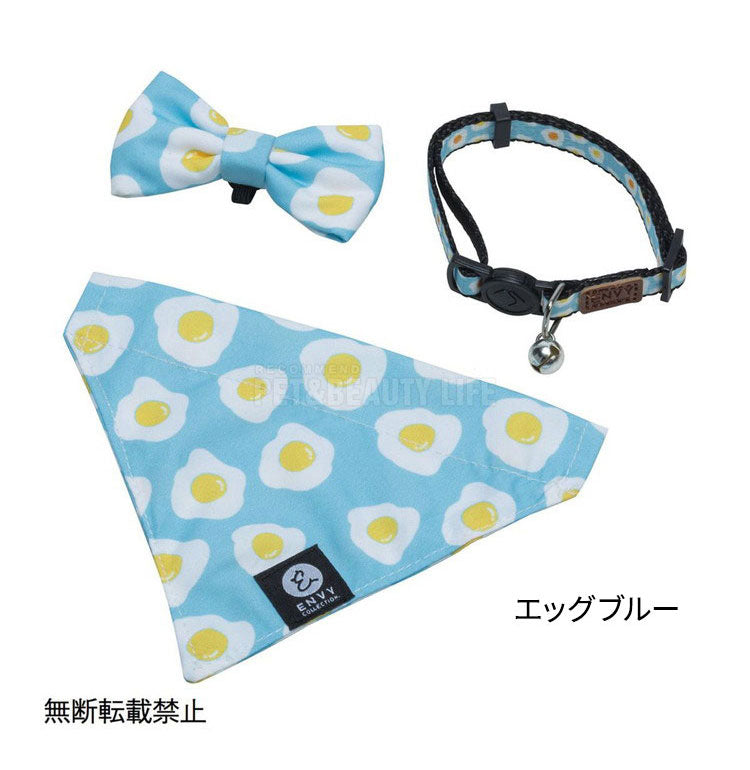 TUNAGO ツナゴ ENVY エンビ― キャットカラー 首輪 バンダナ リボン セット Cat Collar Set 猫用 ねこ用