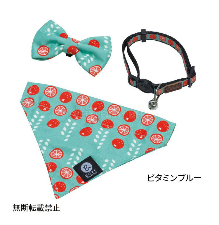 TUNAGO ツナゴ ENVY エンビ― キャットカラー 首輪 バンダナ リボン セット Cat Collar Set 猫用 ねこ用