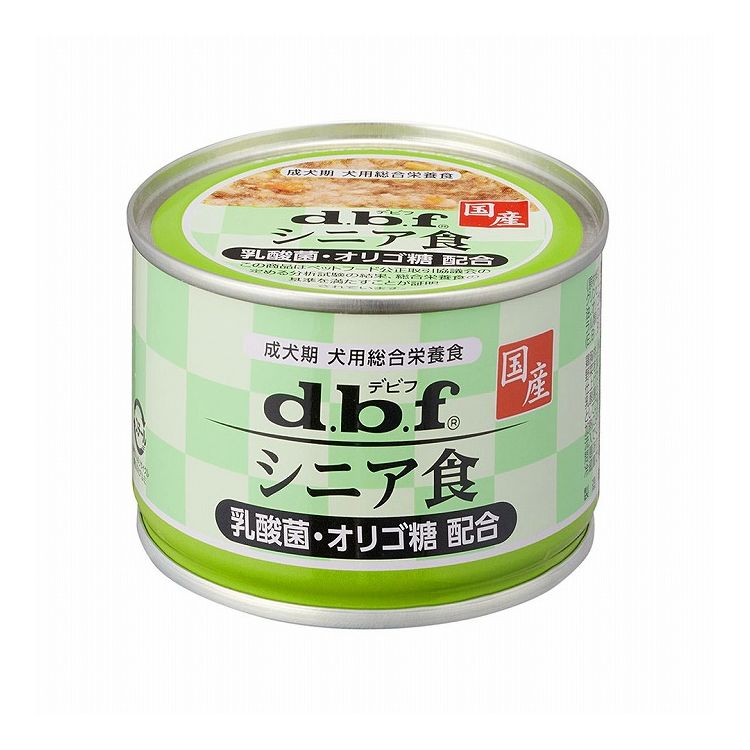 【6個セット】 デビフ シニア食乳酸菌・オリゴ糖配合 150g 犬用 フード ドッグフード